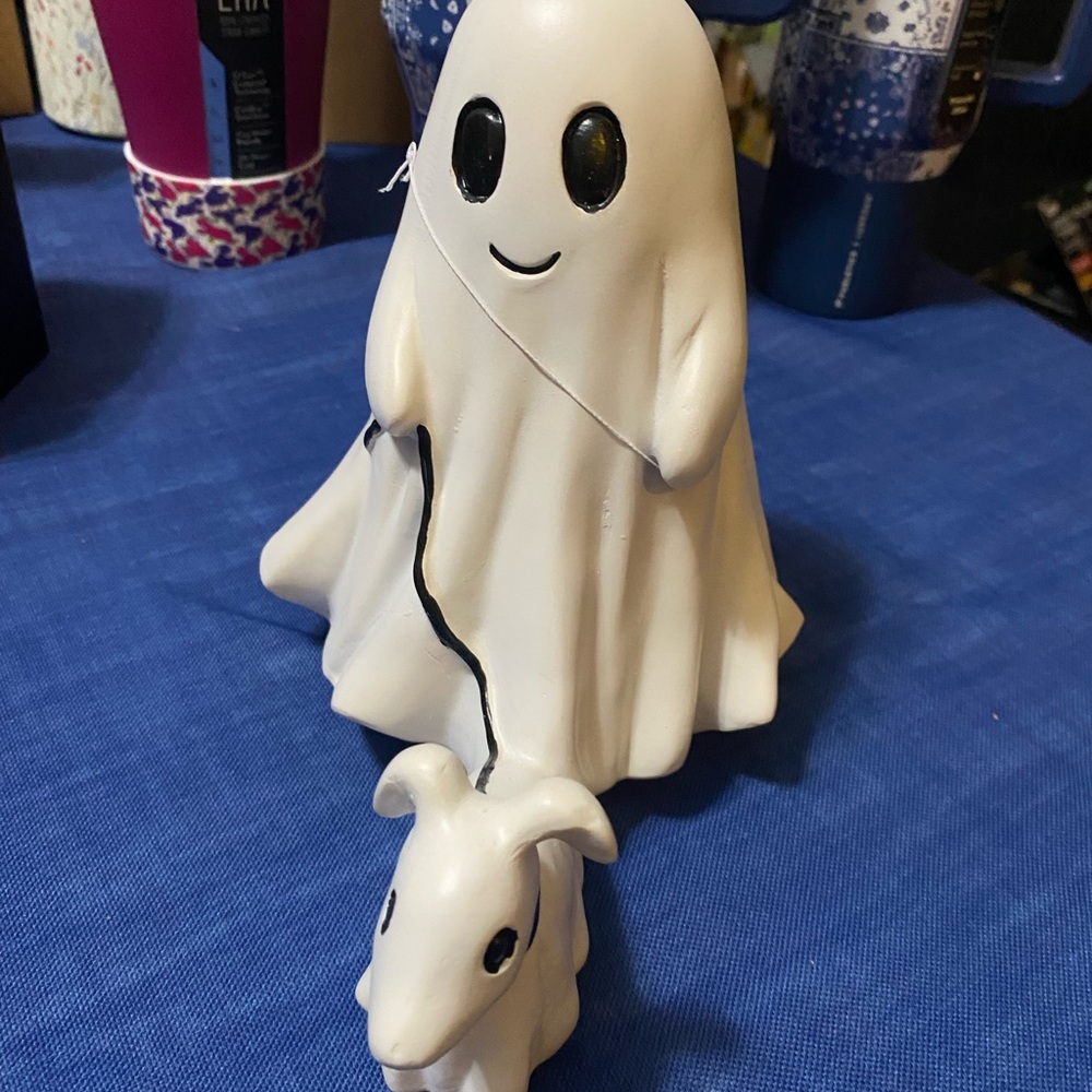 Goblin and Ghoul Ghost Walking Ghost Dog Figurine